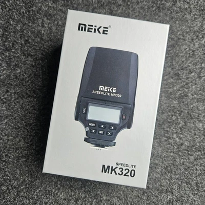 Meike Speedlite MK-320 TTL Blitzgerät für Fujifilm DSLR Kameras - OVP - Bild 1 von 2