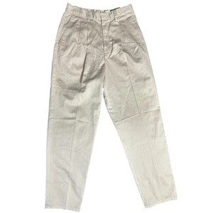 Pantalones para mujer Eddie Bauer pequeños plisados caquis talla 10 formales de negocios informales - Imagen 1 de 9