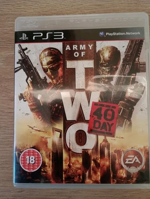 PS3 Army of Two: The 40th Day (Sony PlayStation 3, 2010)  PAL Edition  - Image 1 of 2
