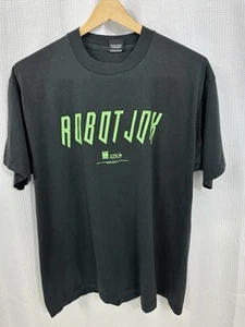 Vintage Rare Robot Jox BLOCKBUSTER VIDEO Movie Promo Shirt Screen Stars XL - Bild 1 von 9