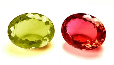 59.30 Cts.  Alexandrite Multi Color Change Oval Shape Certified Gemstone - Image 1 of 4