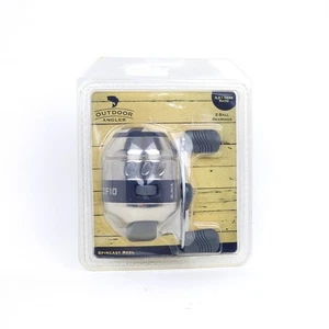 Spincast Fishing Reel Outdoor Angler 3.3:1 Gear Ratio ACF10 2 Ball Bearing - Picture 1 of 6