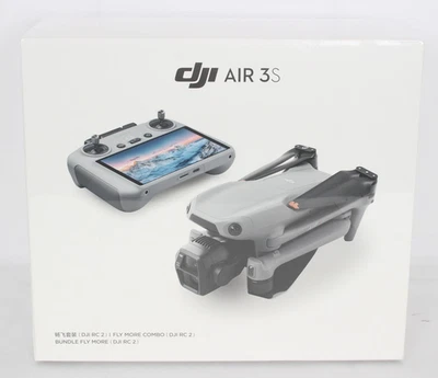 DJI Air 3S Fly More Combo Camera Drone with DJI RC 2 Controller + 3 Batteries - Image 1 of 4