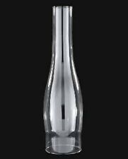 New Kerosene Oil Lamp Slimline Clear BOROSILICATE Glass Globe 3" x 12"-- 659