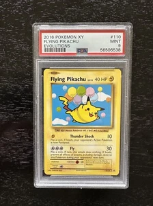 Pokémon XY Evolutions #110 Flying Pikachu 2016 PSA 9 - Imagen 1 de 2
