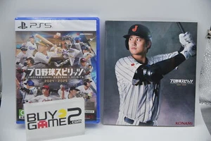 PS5 Professional Baseball Spirits 2024-2025 (HK, Japanese)+Cover Sheet+ Postcard - Picture 1 of 2