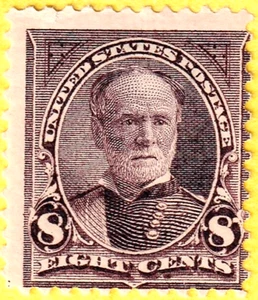 jis36 US BRIEFMARKE SC# 272 6c 1895 *POSTFRISCH OG DG 1003 - Bild 1 von 2
