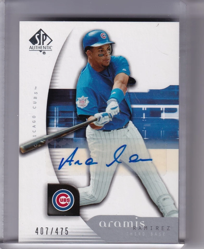 2005 SP AUTÊNTICO #10 ARAMIS RAMIREZ AUTÓGRAFO CHICAGO CUBS 407/475 B023 - Imagem 1 de 1