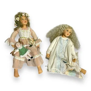 Richard Simmons Doll Lot 2 Dolls Emma & Summer Goebel Sculptor Cynthia Malbon - Picture 1 of 10
