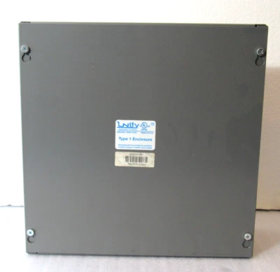 Caja Unity Tipo 1 12124SC NEMA 1, Cubierta de Tornillo, 12" x 12" x 4", Gris [CTOKC] Foto 1 de 4