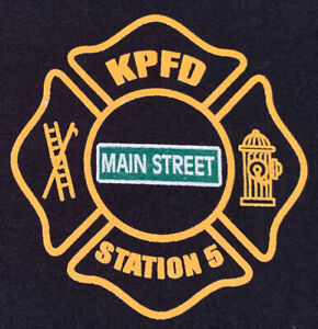 Kitsap Public Facilities Department Central Fire Washington WA T- Shirt 2XL FDNY