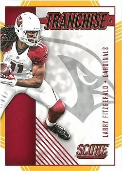 2016 Score #29 Larry Fitzgerald Franchise Gold NM - Image 1 of 2