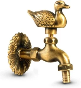 Grifo Jardín 1/2" Decorativo Pato Con Racor Manguera - Imagen 1 de 1