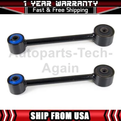 2 Mevotech Rear Sway Bar Link Fits 1996-2004 Chevrolet S10 1996-2004 GMC Sonoma - Image 1 of 2