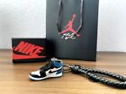 Mini baskets 3D Jordan Dunk Air SB chaussures porte-clés miniature cadeaux de qualité + boîte + sac