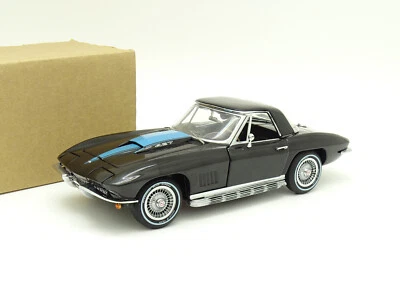Franklin Mint 1/24 - Chevrolet Corvette 1967 Nera - Immagine 1 di 2