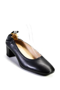Everlane Womens Black The Italian Leather Day Heel Size 10