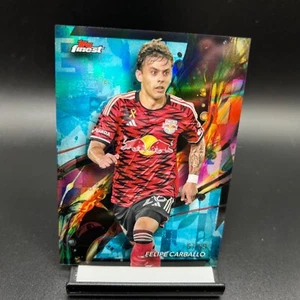 2024 Topps Finest MLS Aqua /99 #39 Felipe Carballo New York Red Bulls - Bild 1 von 2