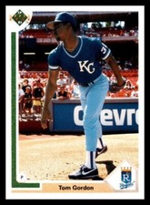 1991 Upper Deck #431 Tom GORDON  Pitcher  Kansas City ROYALS  FREE mailing