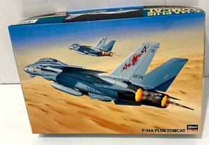 Hasegawa 1:72 Scale F-14A Plus Tomcat model kit MIB - Picture 1 of 3