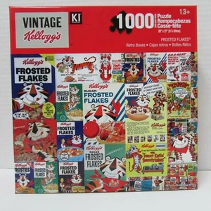 Vintage Kellogg's Puzzle - Frosted Flakes - 1000 pieces - NEW sealed - Bild 1 von 1