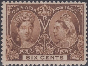 Canada UNITRADE CHARNIÈRE # 55 ( z9 ) Jubilé de diamant - Photo 1/1