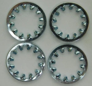 100 Pack! M12 Internal Tooth Lockwasher Low Carbon Steel Zinc Coated NH FREE S+H - Picture 1 of 2