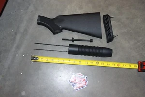 Mossberg 500 stock Set 12 ga black composite new - Picture 1 of 3