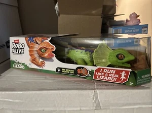 Robo Alive Frilled Neck Lizard Battery-Powered Robotic by Zuru - Picture 1 of 6