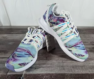 Adidas donna SL Loop Racer viola bianco acqua multicolore iridescente taglia 6,5 NUOVE! - Foto 1 di 8