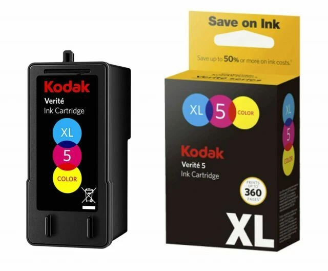 Kodak ALT1UA 5 Replacement Inks XL Color Ink Jet Cartridge - Multi-colored