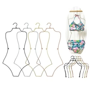 Body Shape Display Hangers Swimsuit Hanger Portable Bikini Clothes Hanger Rack - Picture 1 of 15