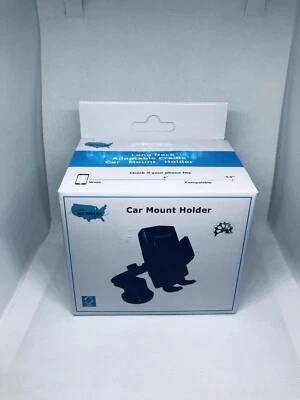 Car Phone Mount Holder Adjustable Telescopic Arm with Cradle for Dashboard - Image 1 of 3