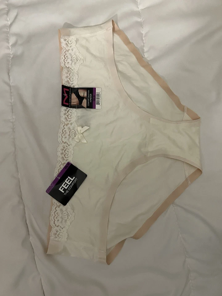 Maiden Form Comfort Devotion Hipster confort talla 9/2X $12,99 cada uno o $18,00 par Foto 1 de 4