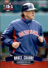 2016 Pawtucket Red Sox Choice #33 Bruce Crabbe Orlando Florida FL Baseball Card