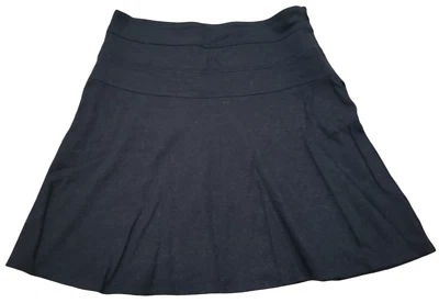 Falda de sarga Athleta Ponte para mujer 10 gris golf tenis elástica línea A bolsillo Foto 1 de 4