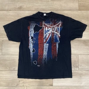 Vintage Tapout Graphic T-Shirt Men's 2X Grunge Goth Skater Streetwear 2000s VTG - Picture 1 of 3