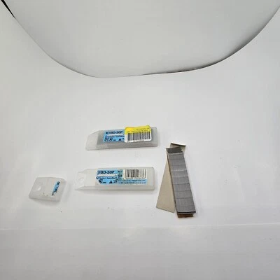 (QTY 50) NT CUTTER BD-50P 9MM Snap-Off Spare Precision Blade 30-Degree Segmented - Image 1 of 4