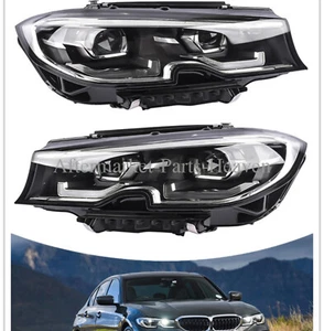 For 2019-2021 BMW 3 Series G20 G21 LED Headlights AFS 340i 330i Left+Right 2Pcs - Picture 1 of 12