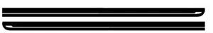 #18 SIDE STRIPE DECAL VINYL GRAPHIC VAN VEHICLE CROSS OVER CAR TRUCK AUTO SUV - Picture 1 of 2