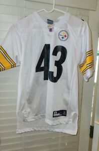 Reebok Pittsburgh Steelers Troy Polamalu YOUTH LARGE jersey #43