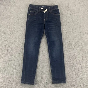 Gap Jeans Boys Medium Regular Blue Straight Leg Dark Wash Denim Stretch 24x24 - Picture 1 of 14