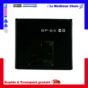 BP-6X 3.7V 700mAh BP6X BP 6X Battery POUR Nokia 8800 8800S 8800D 8800SE N73I - Zdjęcie 1 z 6
