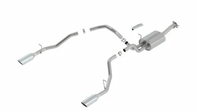 Sistema de escape Borla CatBack 3" individual para Ram 1500 Performance SS Tip tipo S Foto 1 de 4