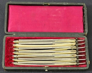 ANTIQUE - CARRARA 876 - SEVEN 7 DAYS STRAIGHT RAZOR SET IN BOX - ORIGINAL - Picture 1 of 22