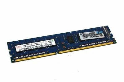 HYNIX 2GB DDR3 (1X 2GB) 1RX8 PC3 12800U HMT325U6CFR8C 1600 Desktop Memory Ram  - Image 1 of 3