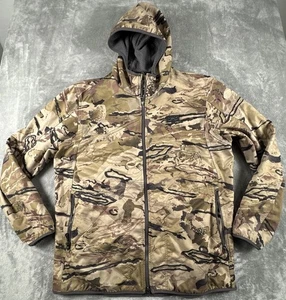Under Armour Brow Tine Hunting Jacket Mens XL Infrared Coldgear Edge Camo - Picture 1 of 13