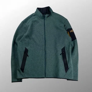 Arc'teryx Covert Cardigan Unisex Knit Jacket XL Gold Embroidery - Picture 1 of 11