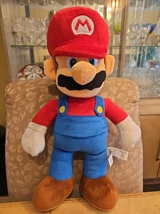 Large Super Mario 20" Plush Animal World Of Nintendo 2019 Great - Picture 1 of 5