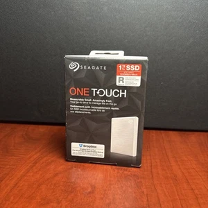SSD externo portátil Seagate One Touch 1 TB NUEVO SELLADO DE FÁBRICA (0879) - Imagen 1 de 5